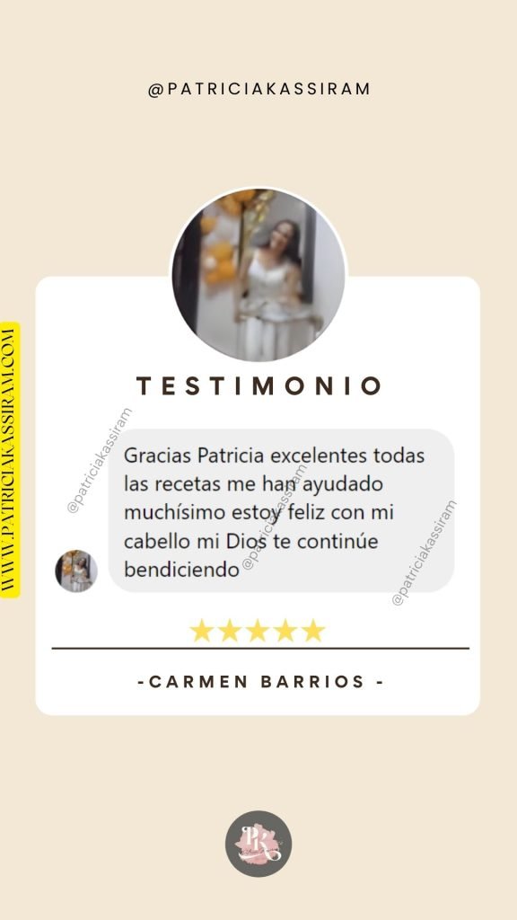 Testimonio -Carmen barrios - @patriciakassiram